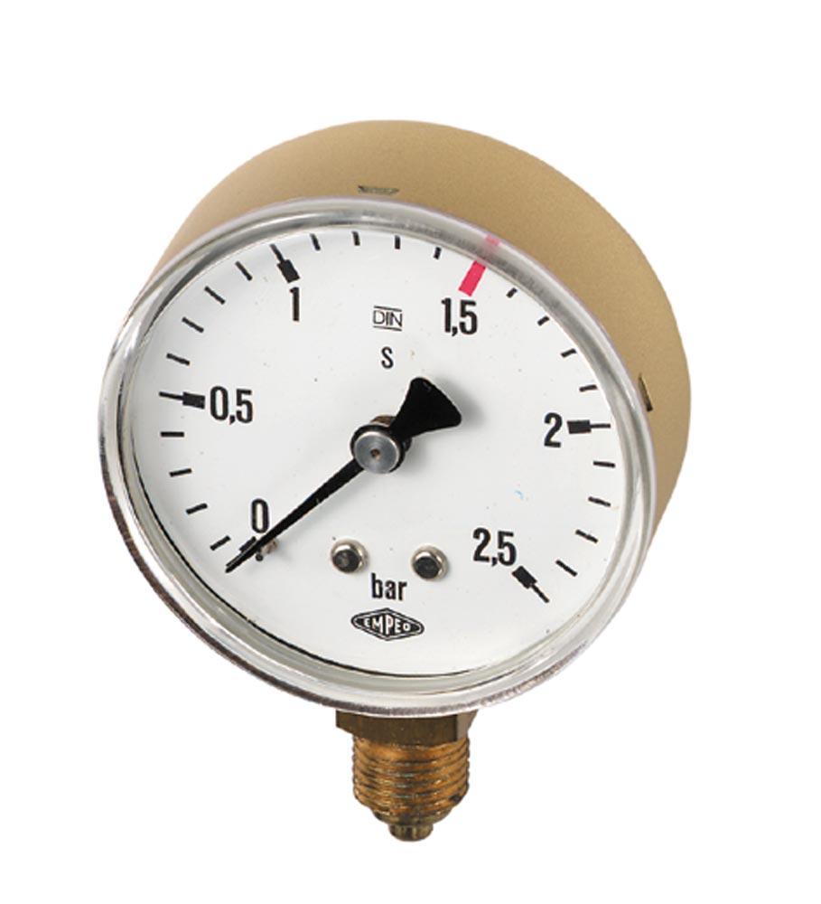 Einzelmanometer 0-2,5 bar