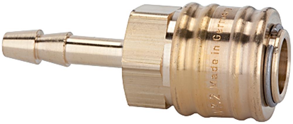Schnellverschlusskupplung mit 13 mm Tülle, NW 7,2 mm