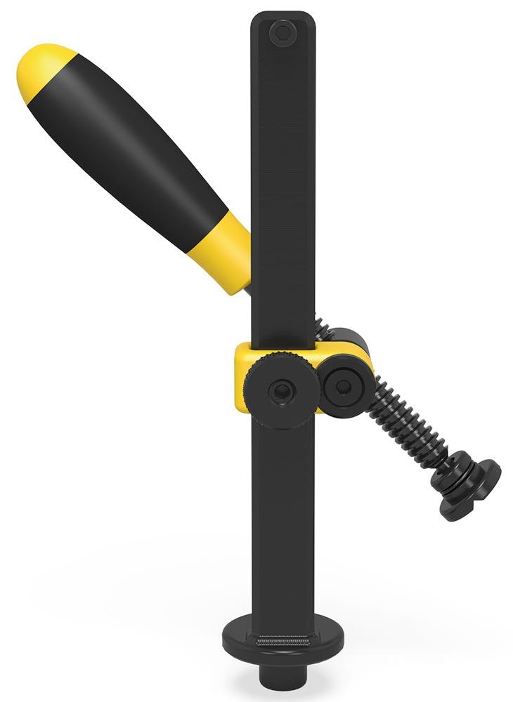 Zwinge, brüniert, 200 mm