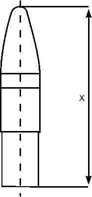 Punktelektrode, spitz-ballig, Nr. 53 1:10, 75 mm lang