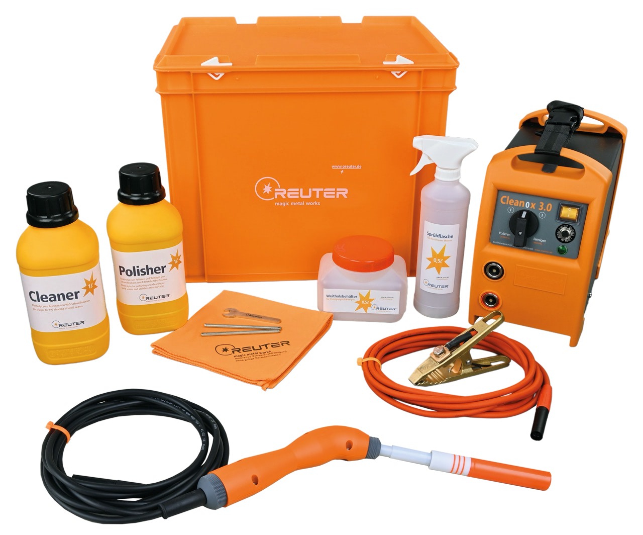 Reuter Cleanox 3.0 Geräteset - Das Arbeitspferd