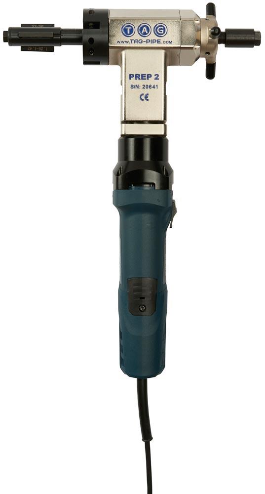 Tragbare Rohranfasmaschine Prep2, elektrisch