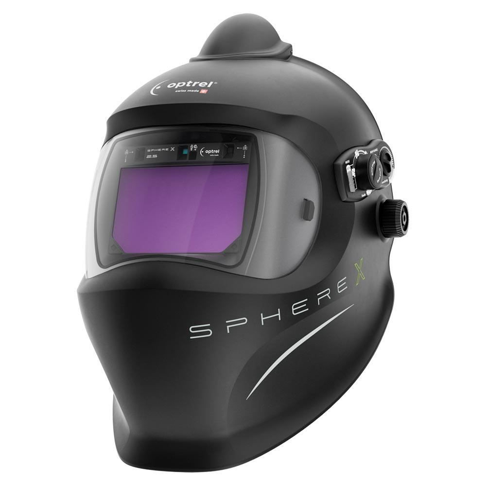 Frischluftschweisshelm sphere X 2.5 pure air schwarz