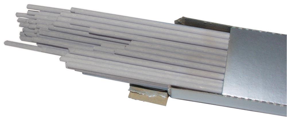 Silberhartlot AG 104 UM flussmittelummantelt, Ag 145 (früher L-Ag45Sn), cadmiumfrei, Stabd./-länge: 1,5 x 500 mm