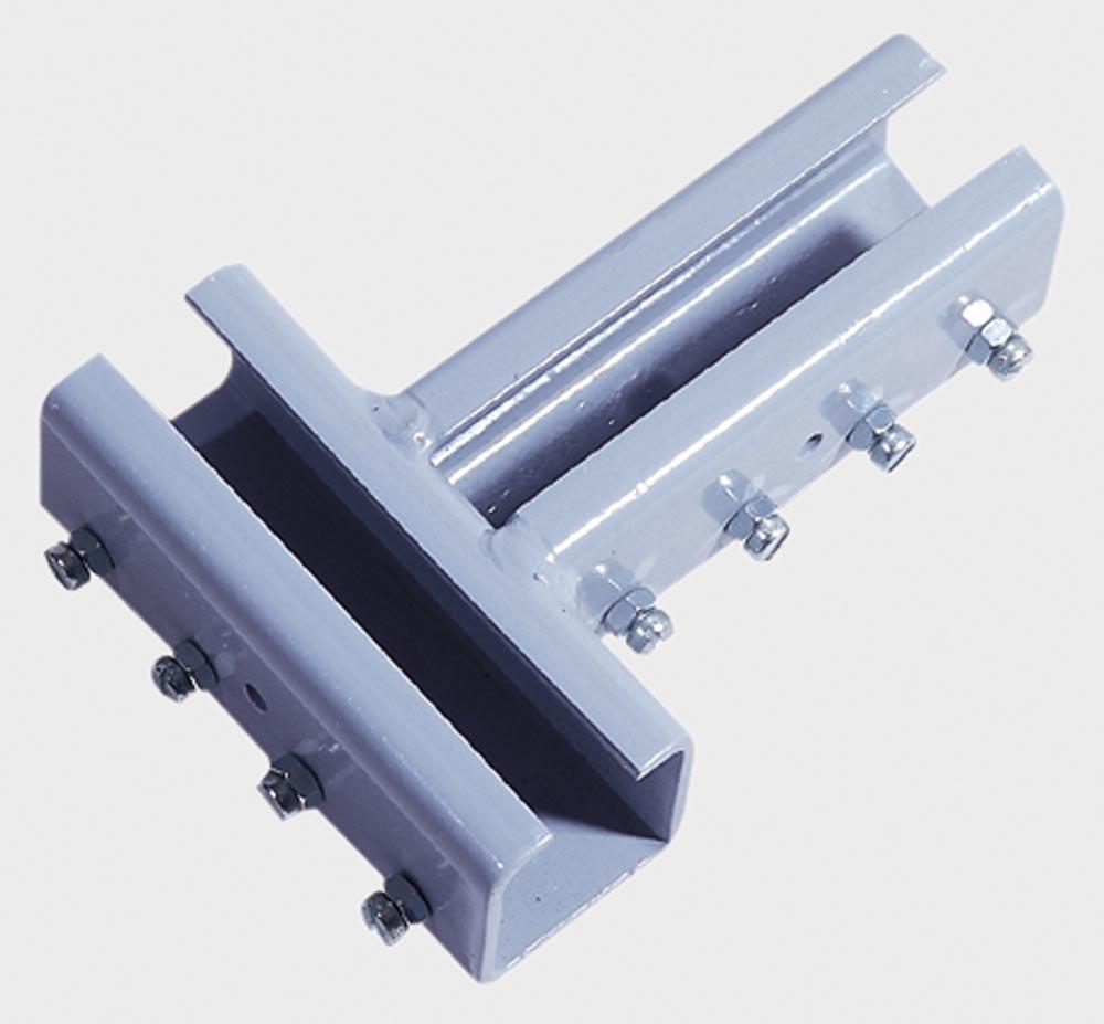 T-Verbinder für C-Profil, verzinkt, 40 x 40 mm