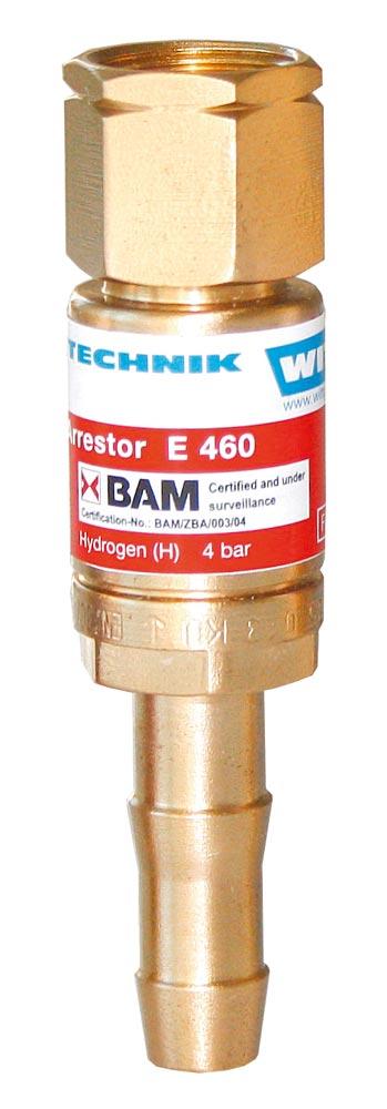 Sicherheitseinrichtung E 460-1 für Sauerstoff