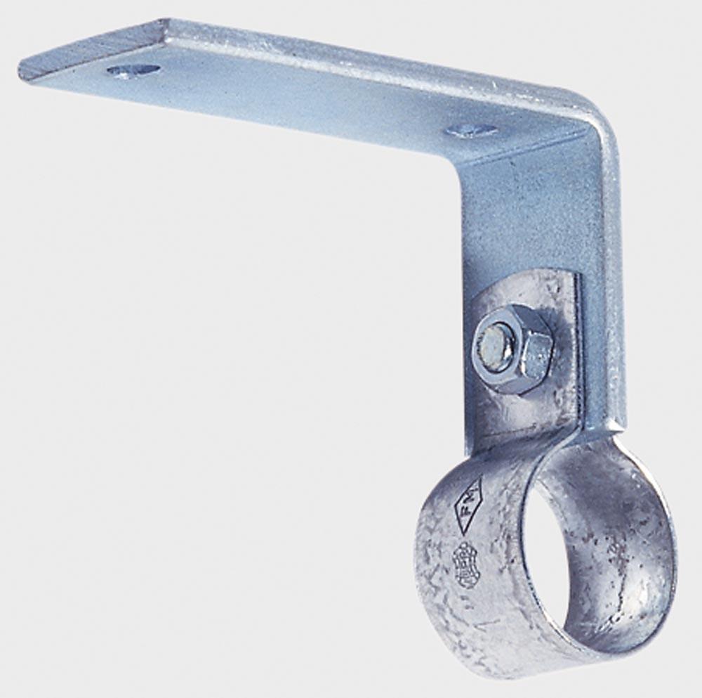 Deckenbefestigung für Rohr 1, verzinkt