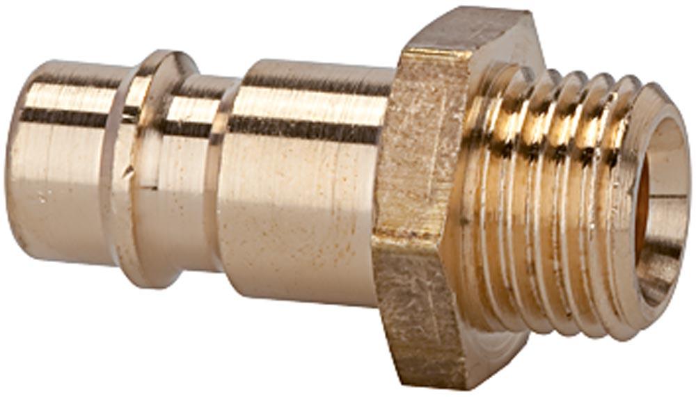 Stecknippel 1/4 AG, NW 7,2 mm