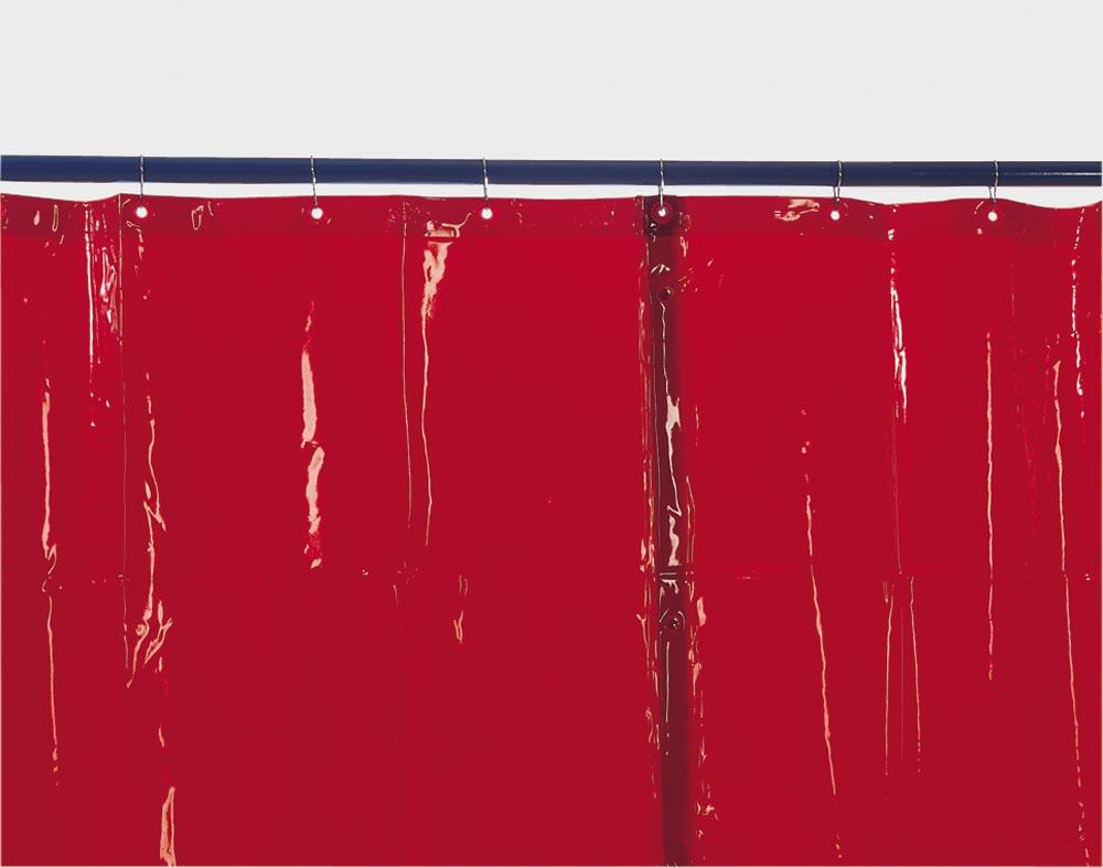 Schweißvorhang, rot, 1600 x 1300 mm