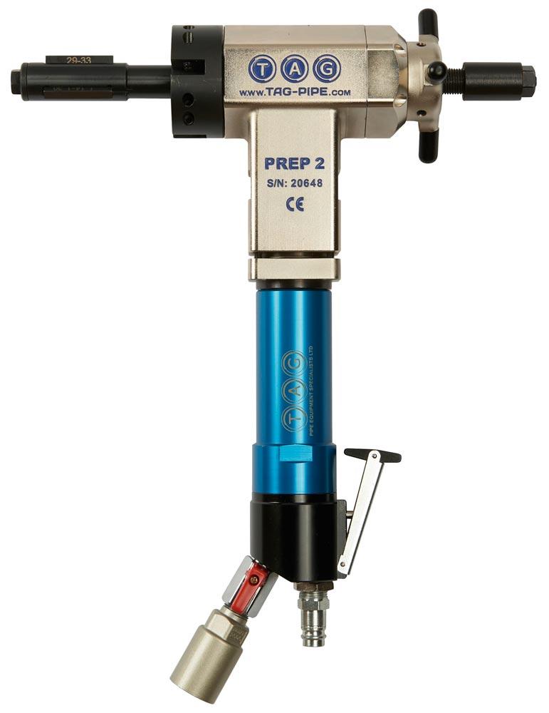 Tragbare Rohranfasmaschine Prep2, pneumatisch