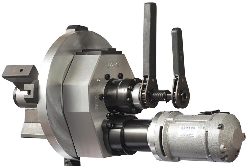 Tragbare Rohranfasmaschine Prep16, pneumatisch