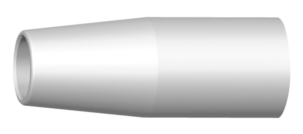 Gasdüse, zylindrisch, NW 17, Länge 52 mm, für ABIMIG A T 155 LW/A 155 LW