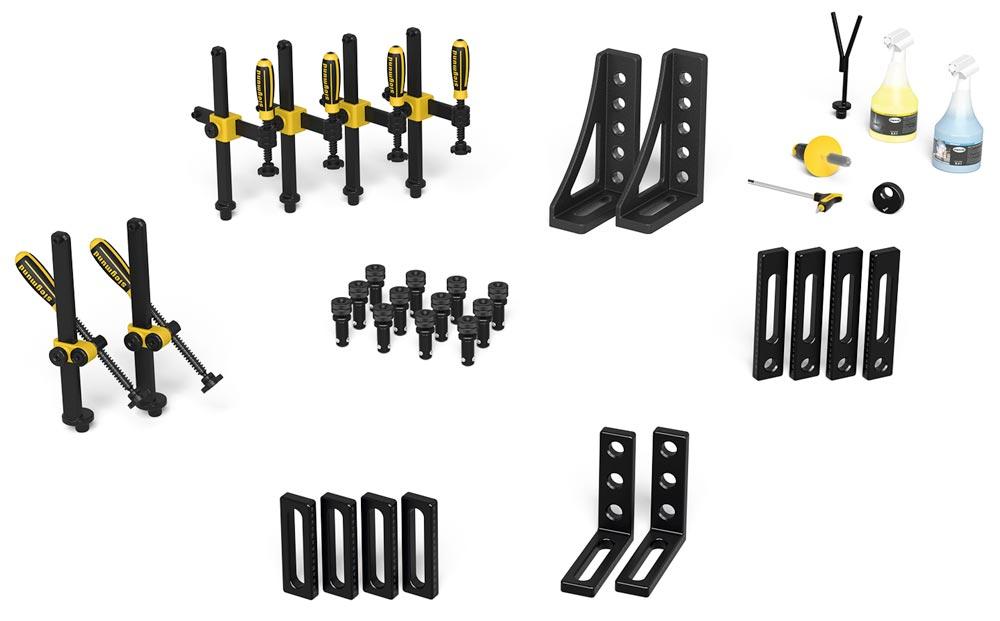 Zubehör-Set 1 für Schweißtische, System 22