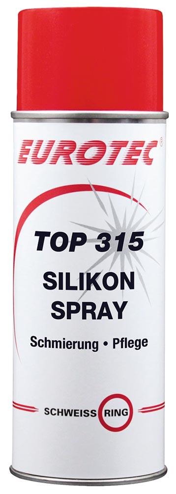 EUROTEC TOP 315 Silikon-Spray, 400 ml