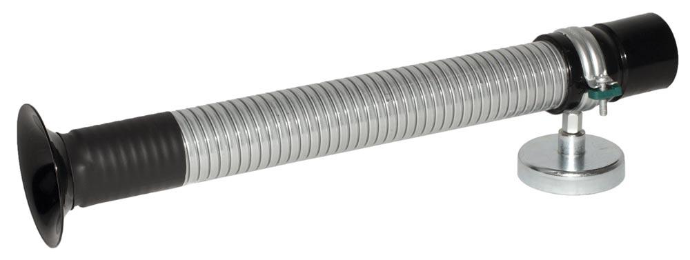 Trichterdüse mit Magnetfuß und Schlauchanschluss