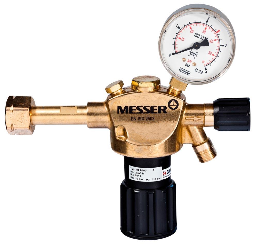 Flaschendruckminderer Propan, 2,5 bar