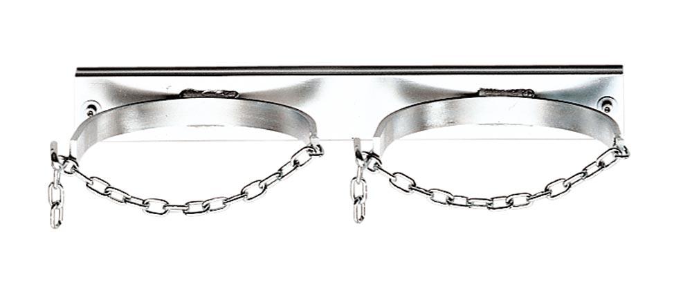 Flaschenwandhalterung, 50 L für 2 Flaschen