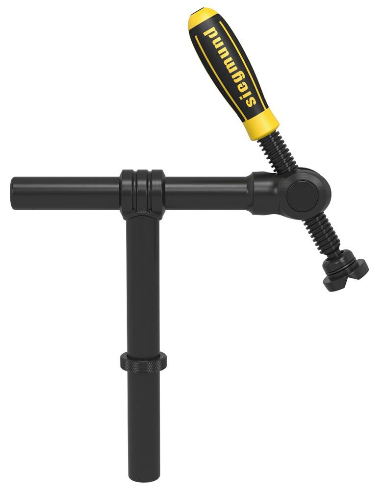 Rohrschraubzwinge Universal  brüniert