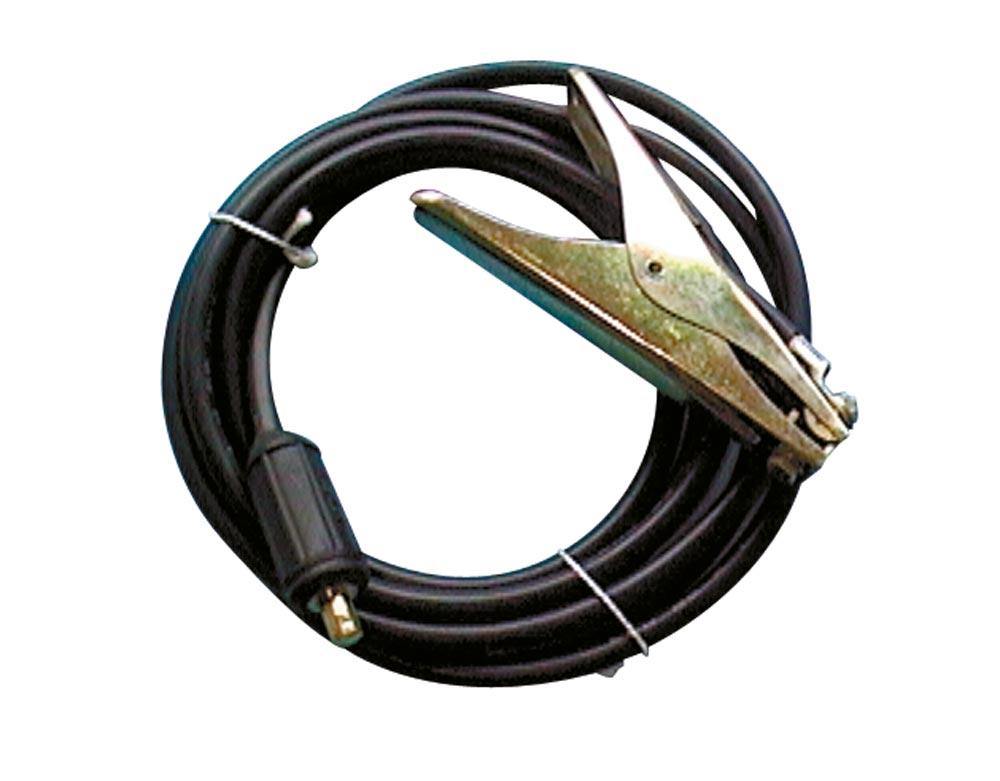 Massekabel komplett 25 qmm, 5 m, mit KS 50