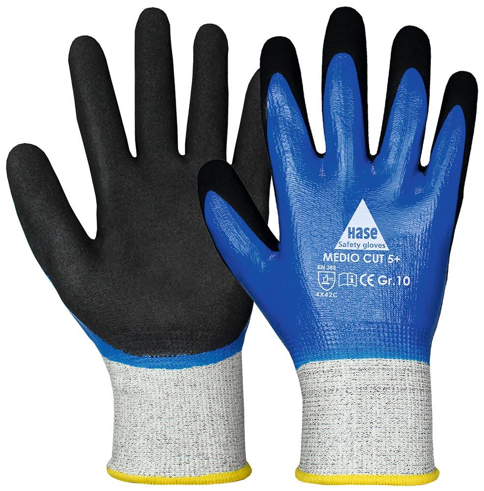 Schnittschutzhandschuhe MEDIO CUT 5+, Nitril 11