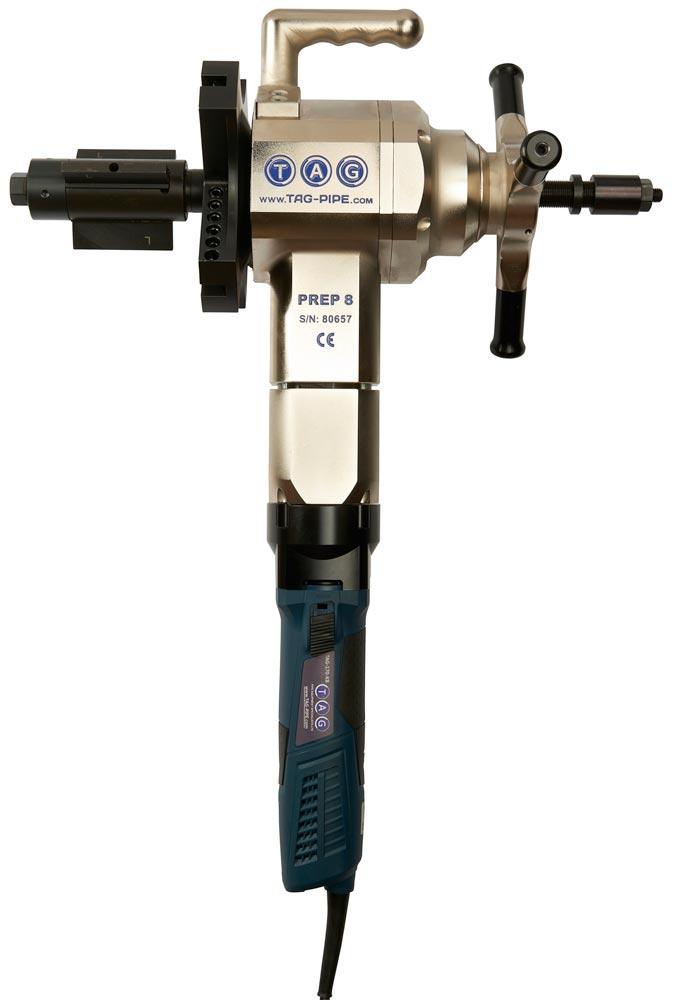 Tragbare Rohranfasmaschine Prep8, elektrisch