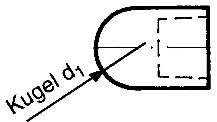Elektrodenkappe DIN 44750/1:10, Form F, rund, 16 mm