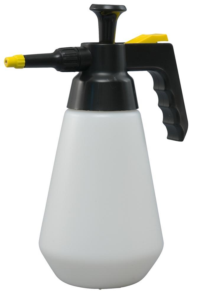 Druckpump-Sprühflasche KL, für lösemittelfreie Medien, Fassungsvermögen 1,5 L, schwarz/gelb