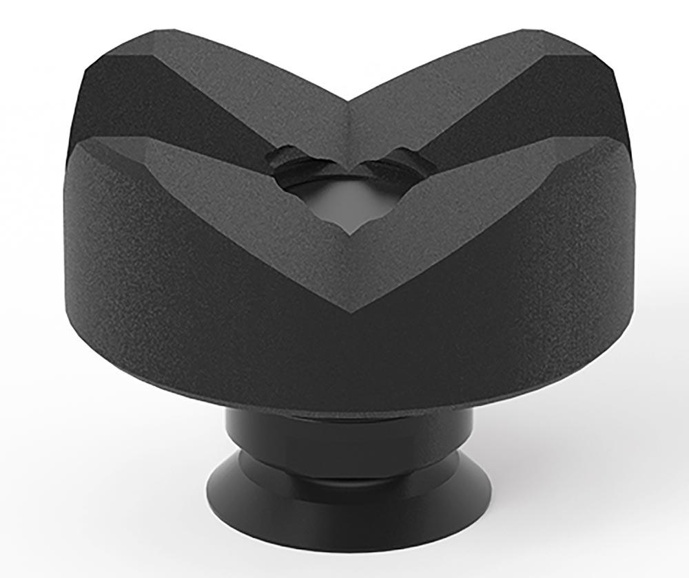 Prisma, brüniert, 90 Grad / 120 Grad