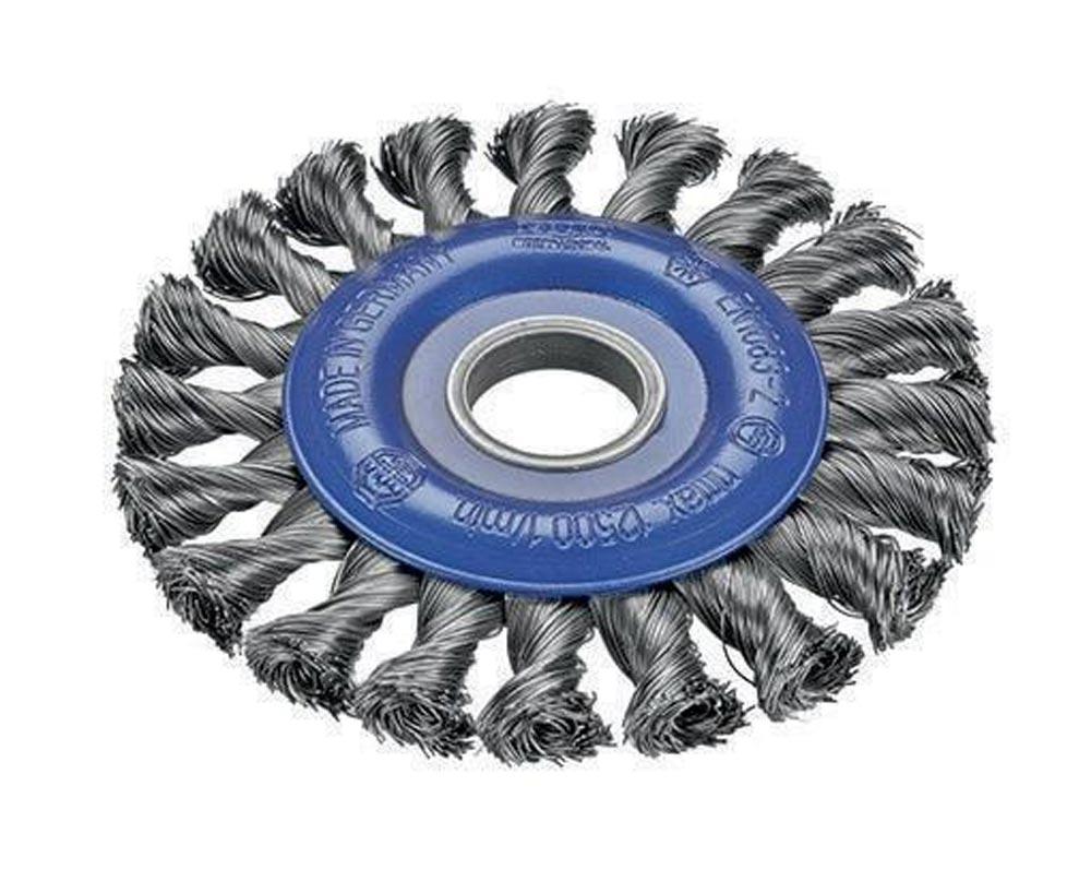 Rundbürste Ø 125 mm Drahtstärke 0,5 mm 13 mm 12500 min-