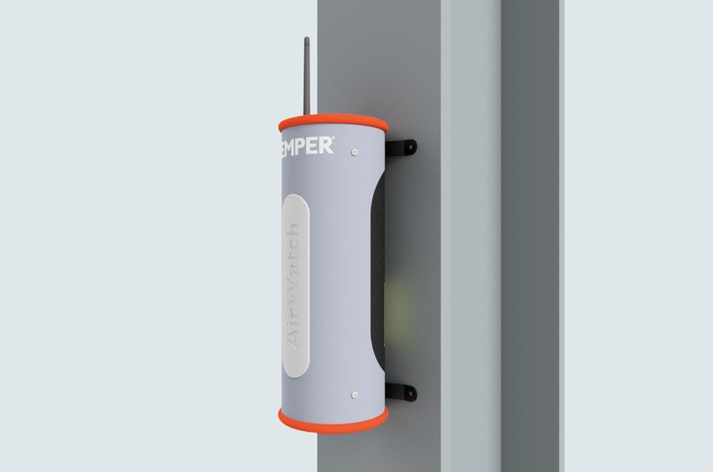 Wand-Konsole für AirWatch, RAL 9005 schwarz