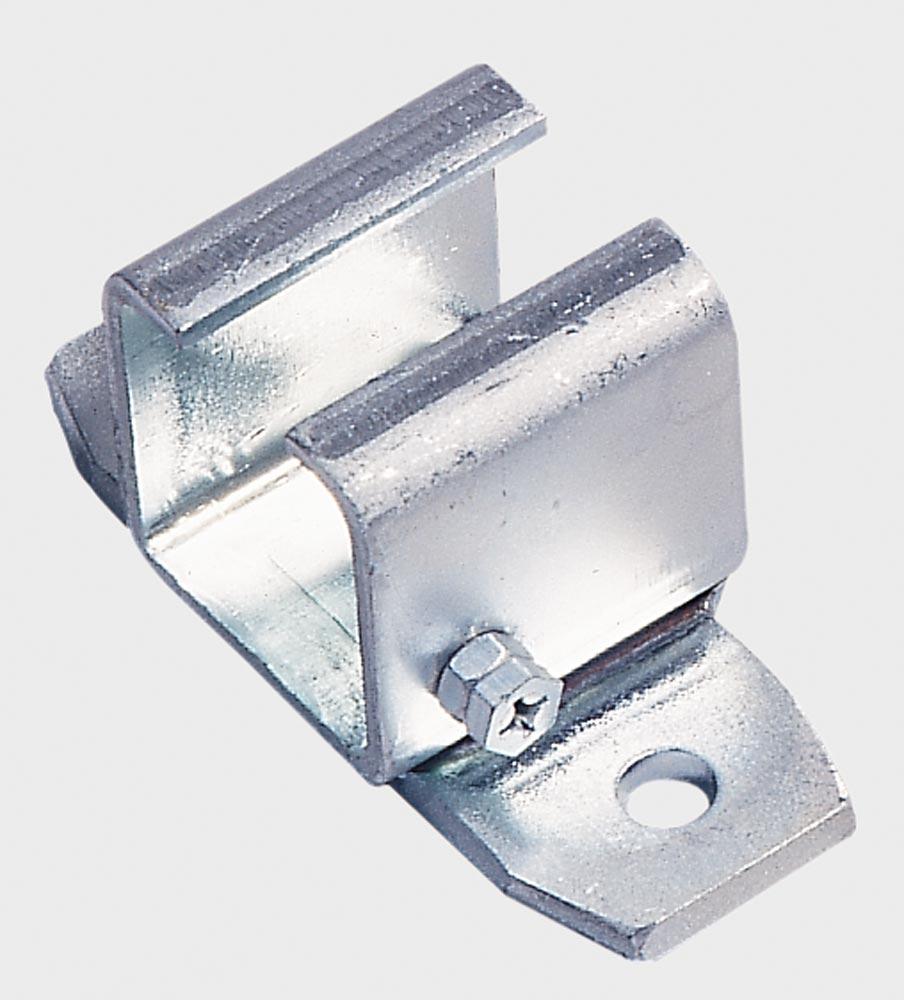 Deckenbefestigung, verzinkt, für C-Profil 40x40 mm