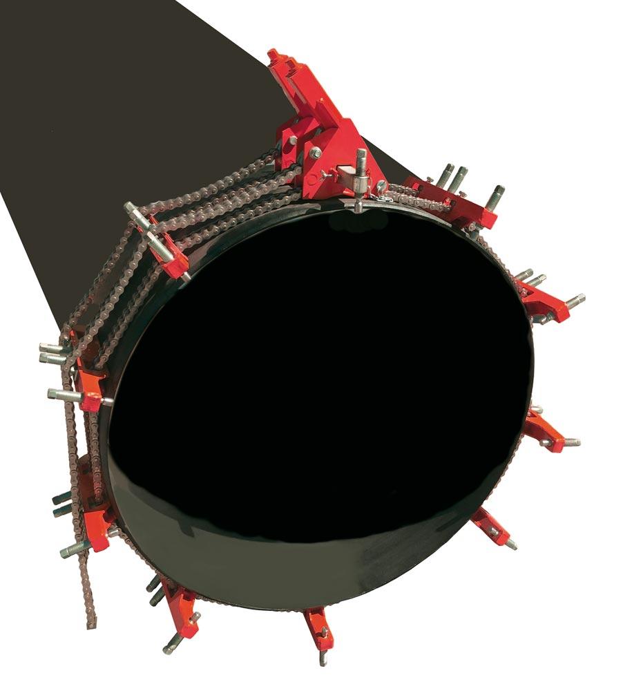 Doppelkettenspanner, schwer, 10-36, Edelstahl