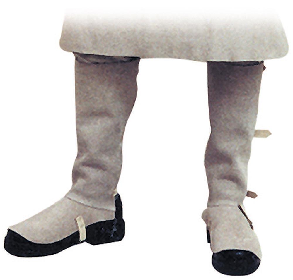 Schweißer-Gamaschen Spaltleder Lederriemen