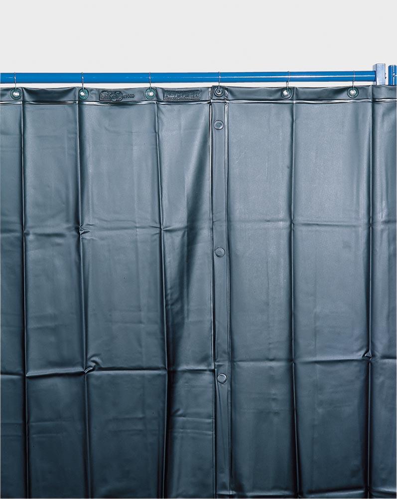 Schweißvorhang S 9,dunkelgrün, matt, 1600 x 1300 mm