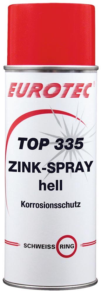 EUROTEC TOP 335 Zinkspray, hell, 400 ml