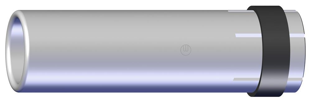 Gasdüse, zylindrisch, NW 19, Länge 84 mm, für MB 36 KD