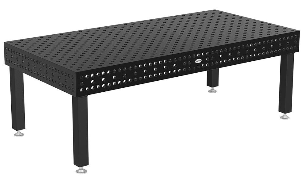 Schweißtisch 2400 x 1200 mm, System 28