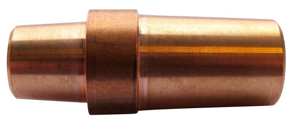 Elektrodenkappenhalter, Kegelsitz 12 mm 1:10, 50 mm lang, indirekt gekühlt