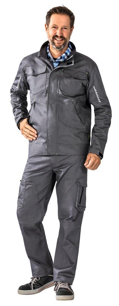 Bundjacke Stretchline anthrazit, Gr. 42