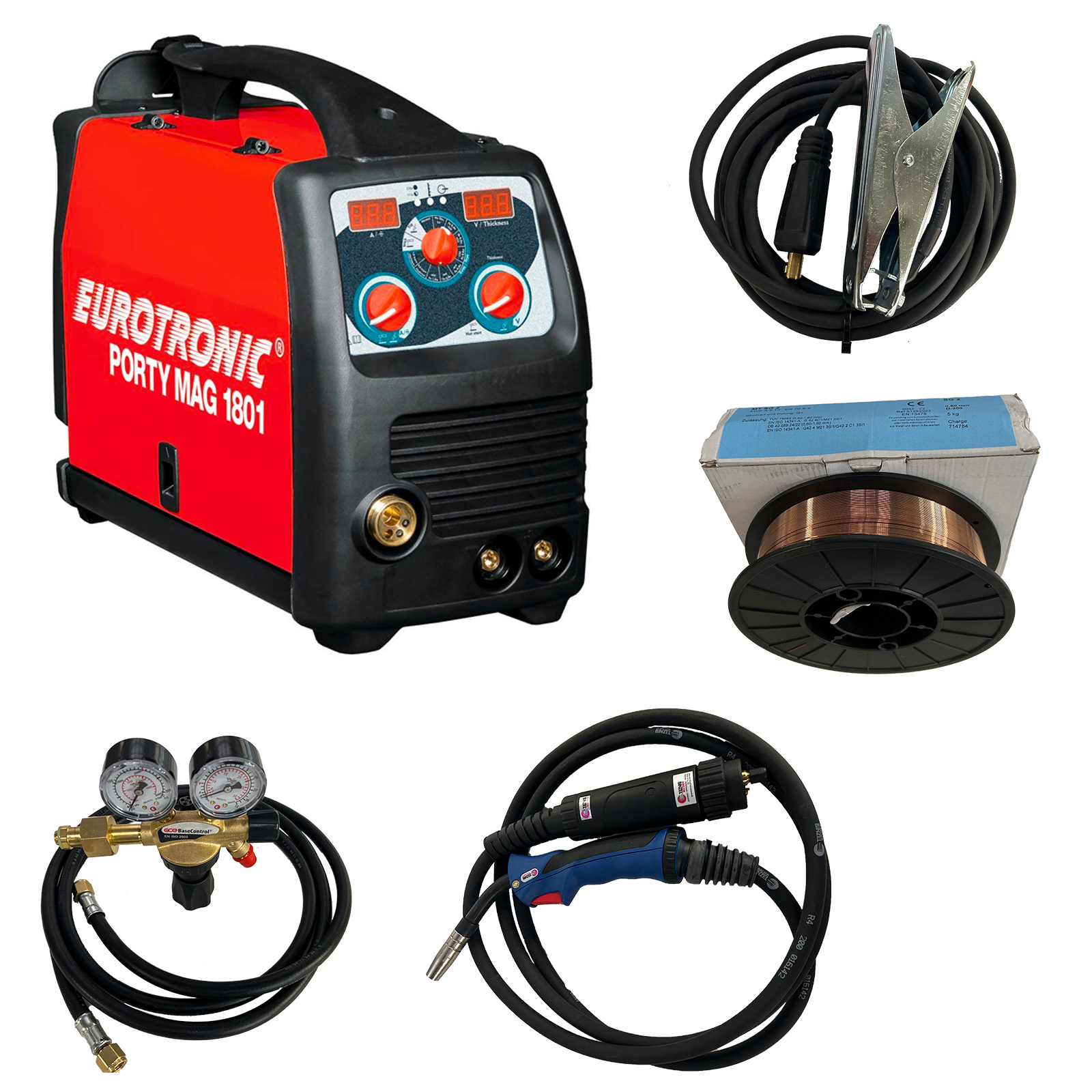 Schweiß-Komplettset MAG 1801