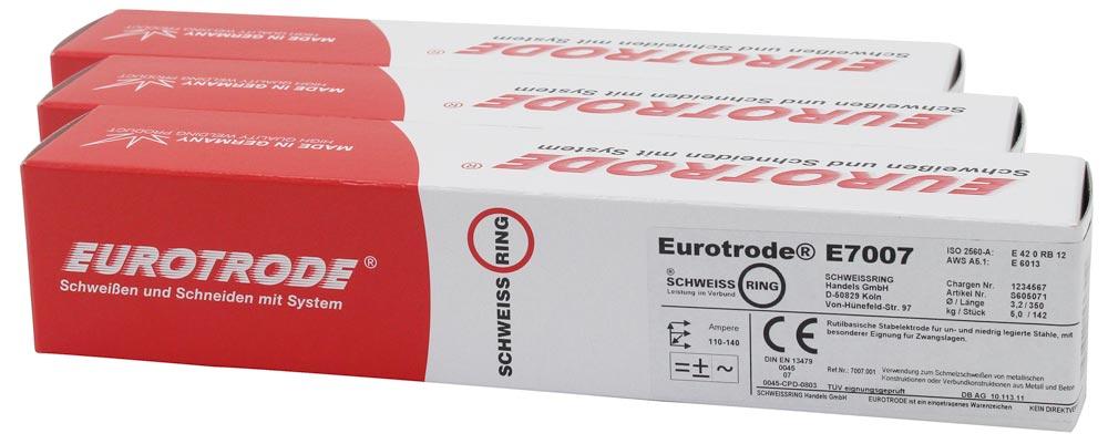 EUROTRODE Schweißelektrode RB10 E7007 2,5x350 mm