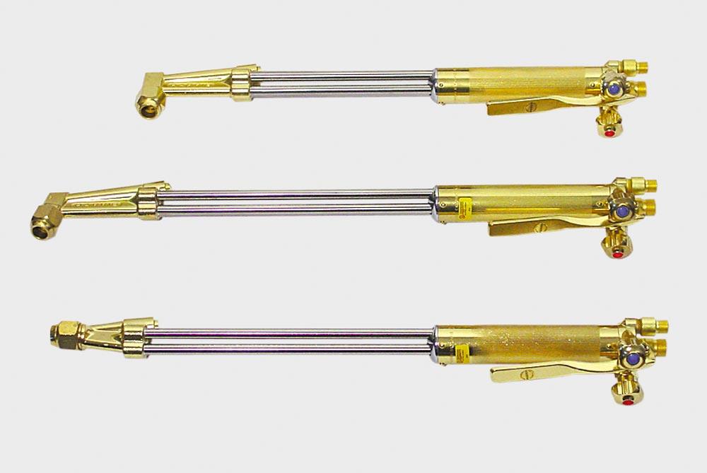 Schneidbrenner 62-5AFL835, Brennerkopf 70 Grad, 835 mm lang