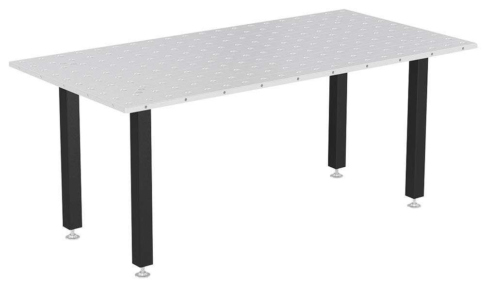 Schweißtisch Basic 750, System 28, 2000x1000x25 mm, Fuß Grundausstattung 815