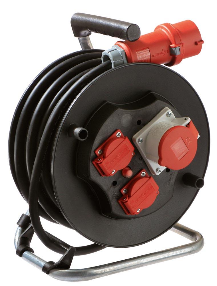 Kabeltrommel 400V H07RN-F5G2,5 mit 20 m Kabel