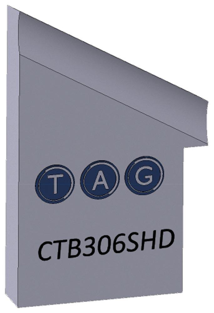 Schneidwerkzeug Anfasen 30 Grad, Heavy Duty, Set a 3 Stück