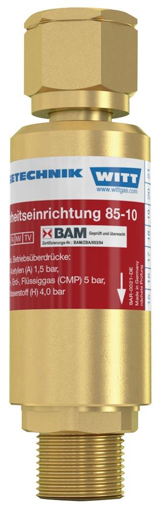 Sicherungsautomat 85-10 für Sauerstoff