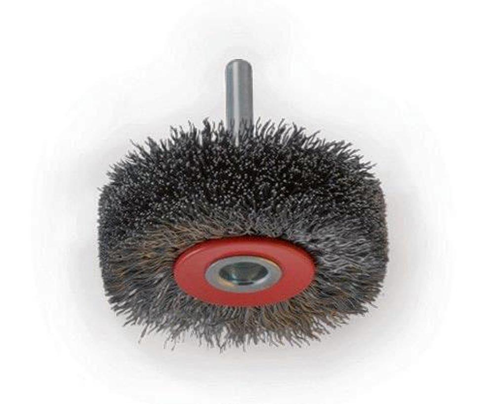 Rundbürste Ø 60 mm Drahtstärke 0,3 mm VA 18 mm 15000 min-