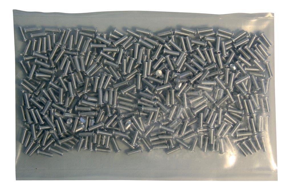 Schweißbolzen M4 x 12 für ALU, VE a 500 Stück