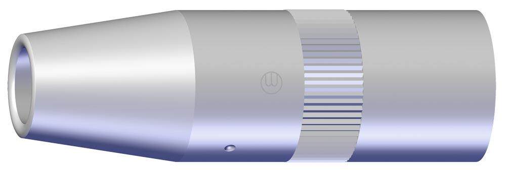 Gasdüse, konisch, NW 10, Länge 62 mm, für W T 340