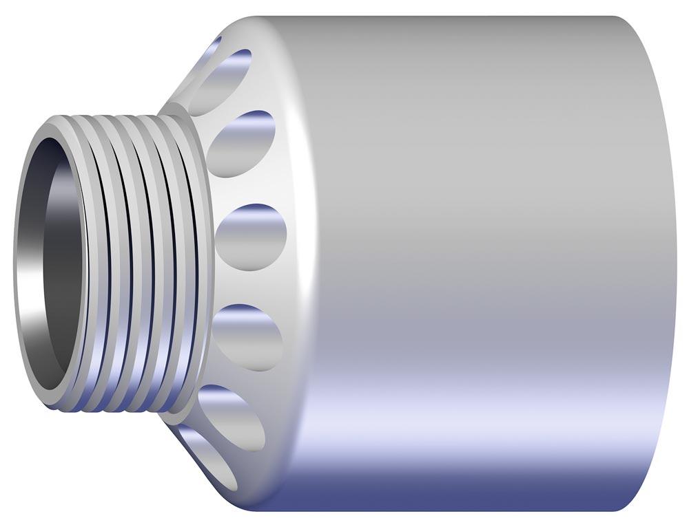 Absaugdüse Standard, Länge 38,75 mm, u. a. für xFUME COMPACT 25